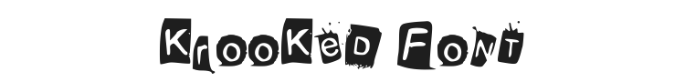 KrooKed Font