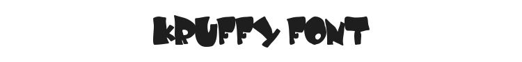 Kruffy Font Preview