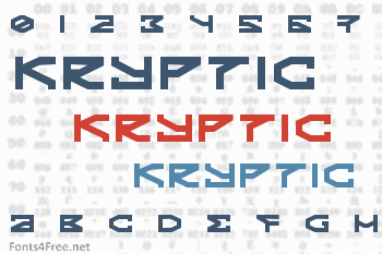 Kryptic Font