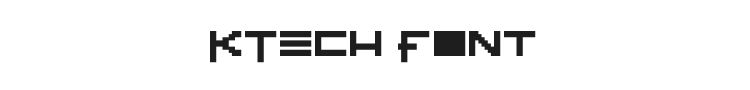 KTech Font Preview