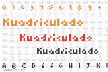 Kuadriculado Font