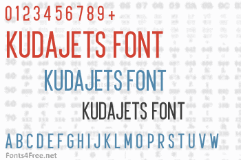 Kudajets Font