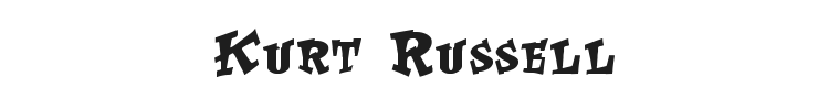 Kurt Russell Font Preview