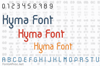 Kyma Font