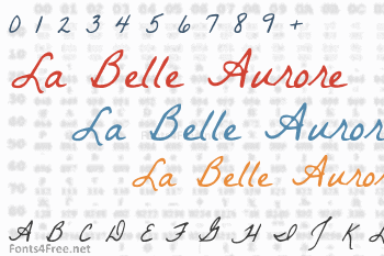 La Belle Aurore Font