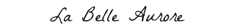 La Belle Aurore Font Preview