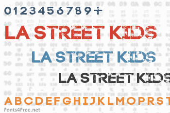 LA Street Kids Font
