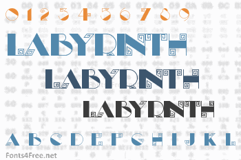 Labyrinth Font