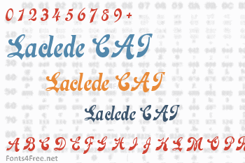 Laclede CAT Font