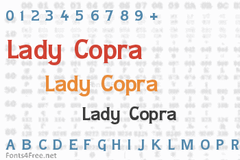 Lady Copra Font