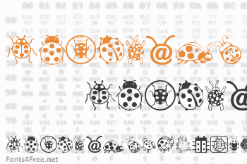 Ladybug Dings Font