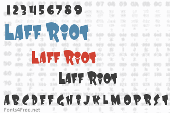 Laff Riot Font