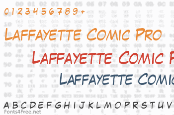 Laffayette Comic Pro Font