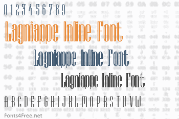 Lagniappe Inline Font