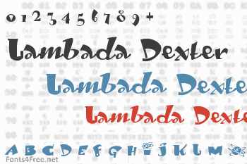 Lambada Dexter Font