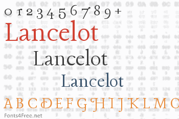 Lancelot Font