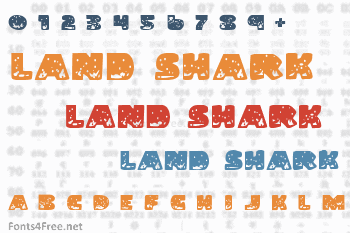 Land Shark Font