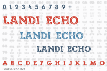Landi Echo Font