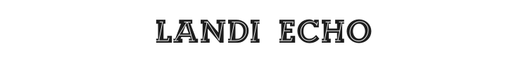 Landi Echo Font