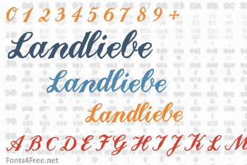 Landliebe Font