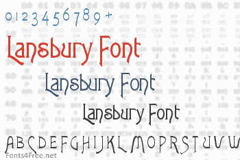 Lansbury Font