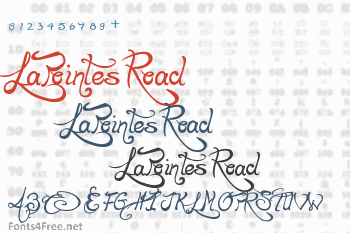 LaPointes Road Font