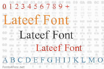 Lateef Font