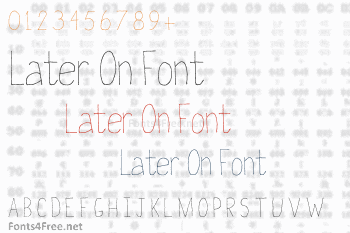 Later On Font