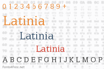Latinia Font