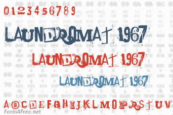 Laundromat 1967 Font