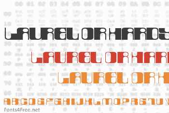 Laurel Or Hardy Font