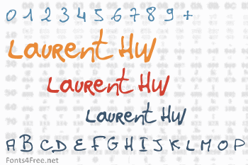 Laurent HW Font