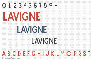 Lavigne Font