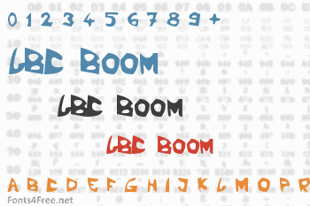 LBC Boom Font