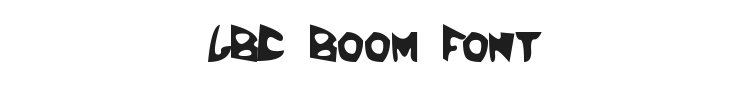 LBC Boom Font Preview