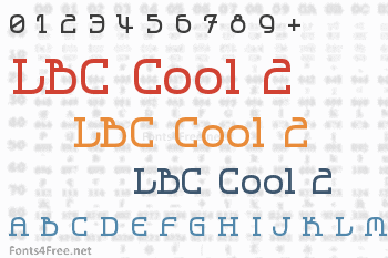 LBC Cool 2 Font