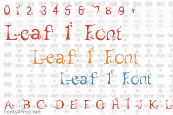 Leaf 1 Font