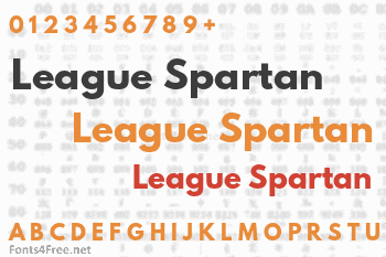 League Spartan Font