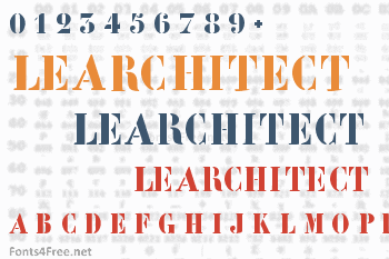 LeArchitect Font