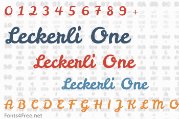 Leckerli One Font