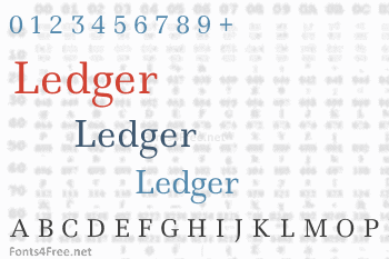 Ledger Font