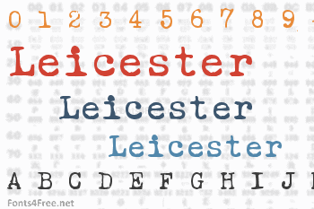 Leicester Font