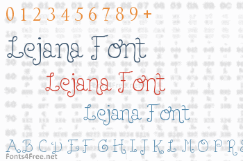 Lejana Font