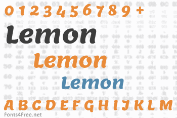 Lemon Font