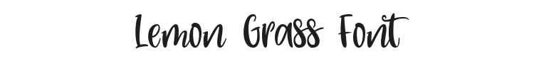 Lemon Grass Font