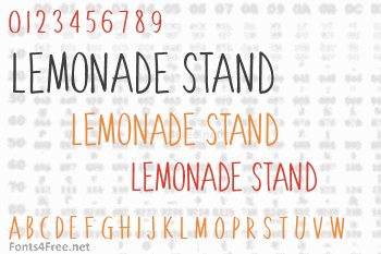 Lemonade Stand Font