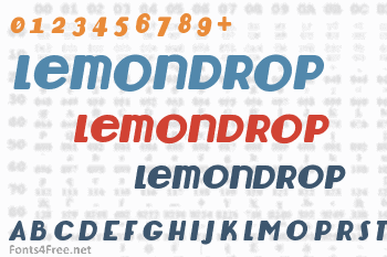 Lemondrop Font