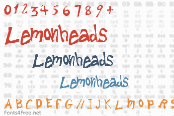 Lemonheads Font