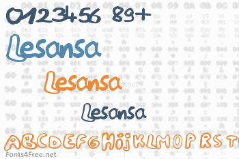 Lesansa Font