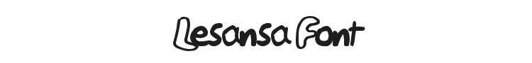 Lesansa Font